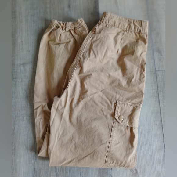 TOPSHOP Cargo Utility Jogger Pants in Tan, Size 6 - Picture 7 of 7